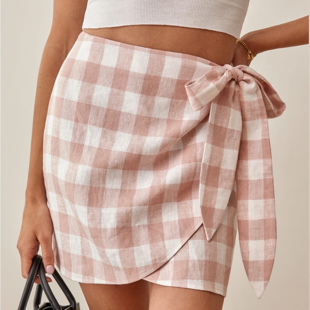 Reformation sax skirt